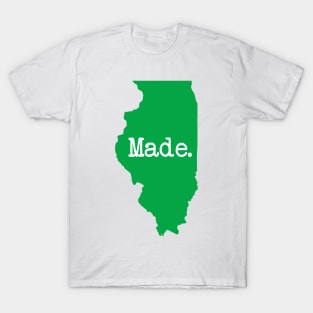 Illinois Made IL Green T-Shirt